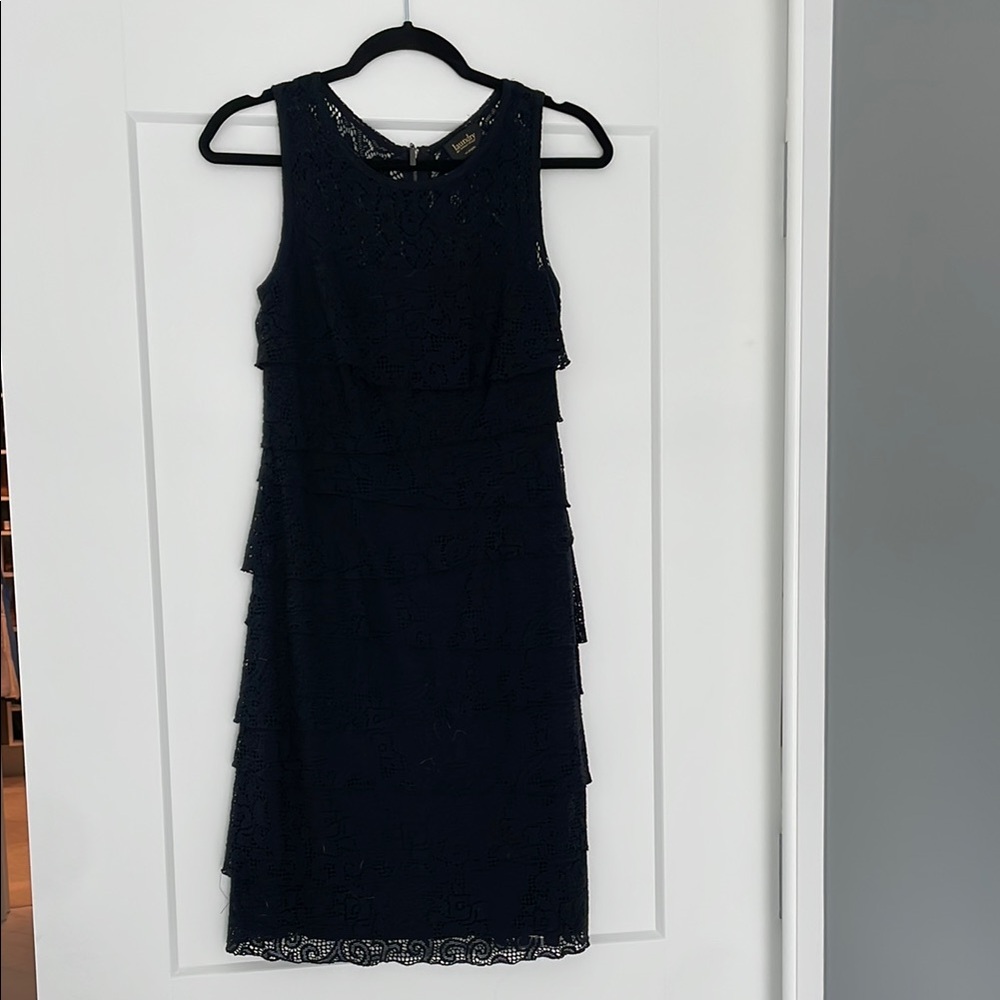 Elegant Black Lace Dress